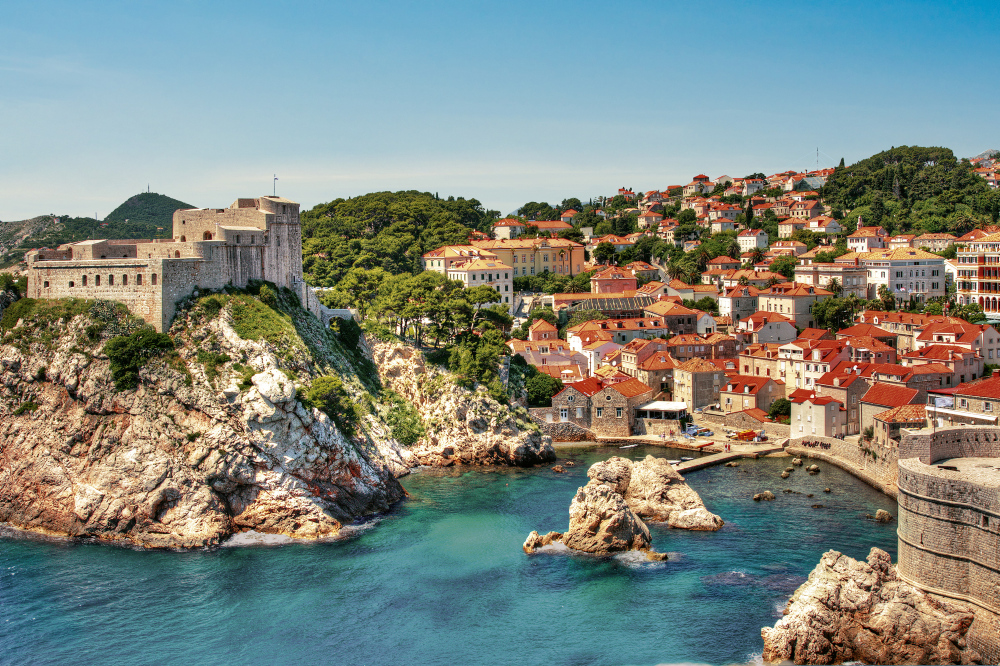 Destinationsmotiv, Dubrovnik, Kroatien