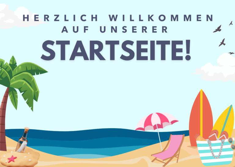 Willkommen Startseite